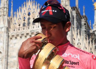 Así registró la prensa italiana el triunfo de Egan Bernal