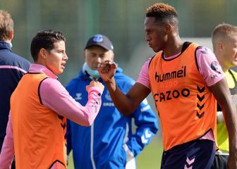 Everton, sin DT: Así les fue a los colombianos con Ancelotti