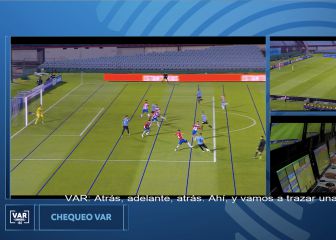 Así fue la revisión del VAR que implica a árbitros colombianos