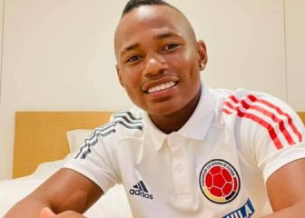 El Pibe Valderrama bendice a Jaminton Campaz