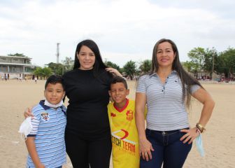 Los inicios de Borré por su primer DT, su mamá y hermana