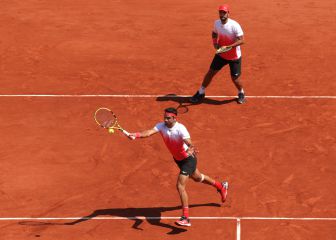 Cabal y Farah caen semis y se despiden de Roland Garros