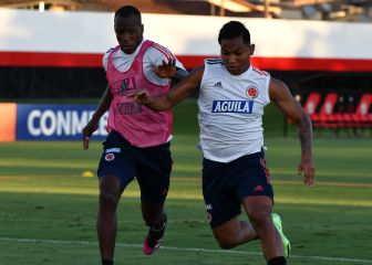 Colombia entrena por primera vez en Goiania