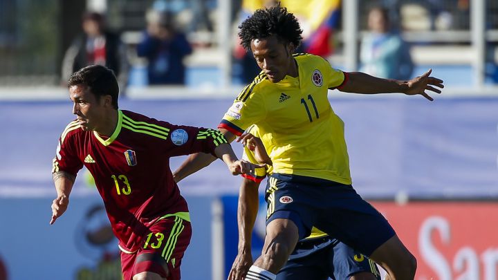 Los que repiten del último Colombia - Venezuela por Copa