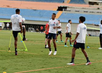 La Selección Colombia se alista para enfrentar a Perú