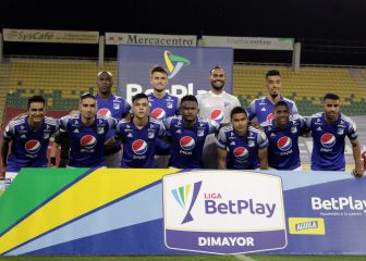 Alineación confirmada de Millonarios hoy contra Tolima