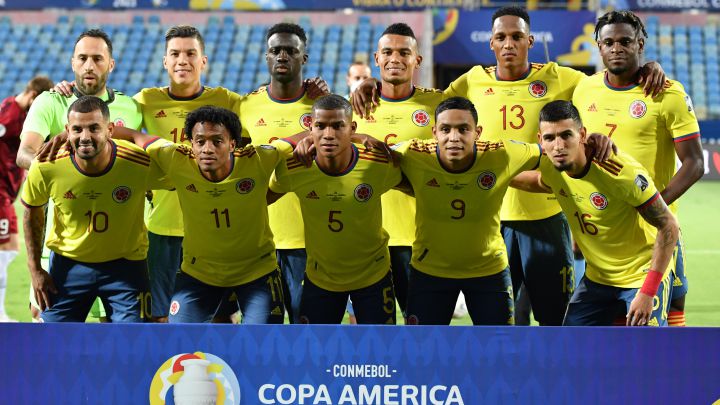 Formación confirmada de Colombia ante Perú hoy en Copa América
