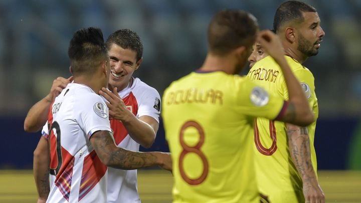 Colombia pierde con Perú en tercera fecha de Copa América