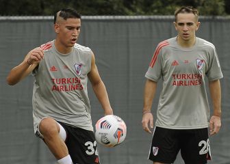 Flabián Londoño Bedoya, 'bautizado' en River Plate