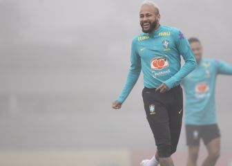 La última práctica de Brasil antes de enfrentar a Colombia