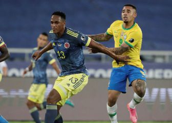 Colombia cae ante Brasil con polémica, pero va a cuartos