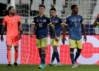 Tabla de posiciones de Colombia en la Copa América