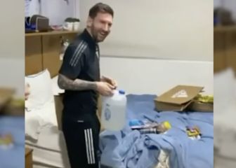 Así despertó Messi en su cumpleaños: Regalos y risas