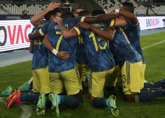 Tabla de posiciones de Colombia en Copa América
