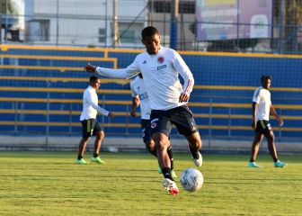 Colombia entrena en Brasilia pensando en Uruguay