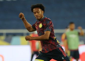 Cuadrado lamenta su ausencia y envía apoyo a la Selección