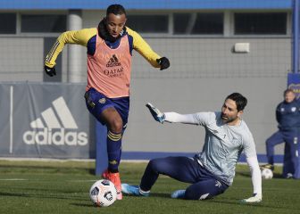 Villa y Campuzano anotan en amistosos de Boca Juniors