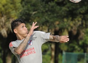 Jorge Carrascal anota doblete en amistoso de River Plate