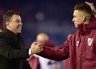 Marcelo Gallardo lamenta la salida de Rafael Santos Borré