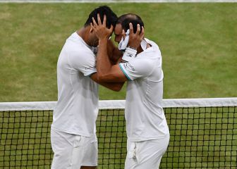 Farah y Cabal debutan con victoria en Wimbledon