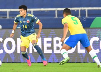 Colombia, la que más cede la posesión cuando va en ventaja