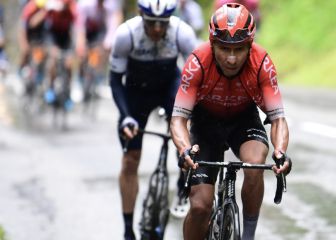 Los sprints en alto de Nairo para ser líder de la montana
