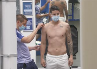 Así inicia James Rodríguez la pretemporada con el Everton