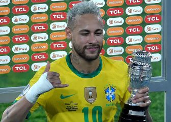 Neymar quiere que Argentina le gane a Colombia en la semi