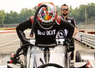 Tatiana Calderón realizó el test en la Indy Car