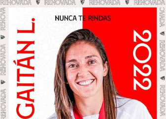 Natalia Gaitán renueva su contrato con el Sevilla