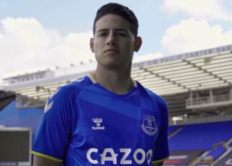 ¿James se queda?: Así luce la nueva indumentaria de Everton