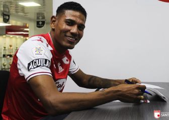 Alexander Mejía, nuevo jugador de Santa Fe