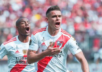 Borré, entre su salida de River y los penales ante Martínez