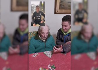 Tierna sorpresa de Messi a un hincha suyo de 100 años