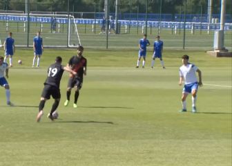 Así fue el primer partido de James con Rafael Benítez
