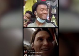 Cuadrado saluda en chino a Quintero desde Necoclí