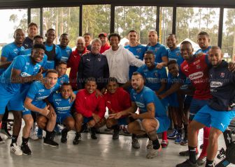 Ídolo en casa: Cuadrado entrena con el Medellín