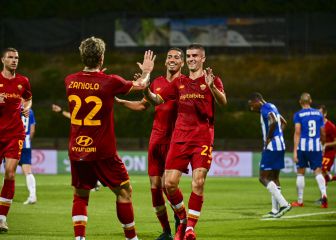 Luis Díaz vuelve a jugar con Porto en empate con la Roma