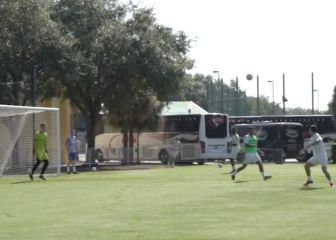 'James On Fire' en Florida: su más reciente entrenamiento