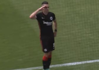 Así fue el debut con gol de Borré en el Eintracht Frankfurt
