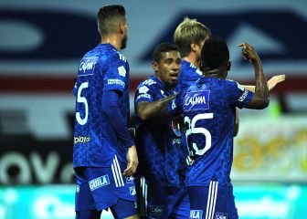 Millonarios gana en Manizales y es líder de la Liga BetPlay