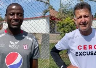 Adrián Ramos y Osorio felicitan a Anthony Zambrano