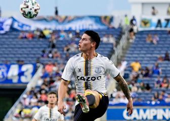 James podría quedarse sin jugar ante Manchester United