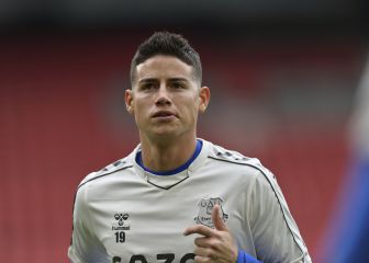 James y Mina se salvan en calificaciones de Everton