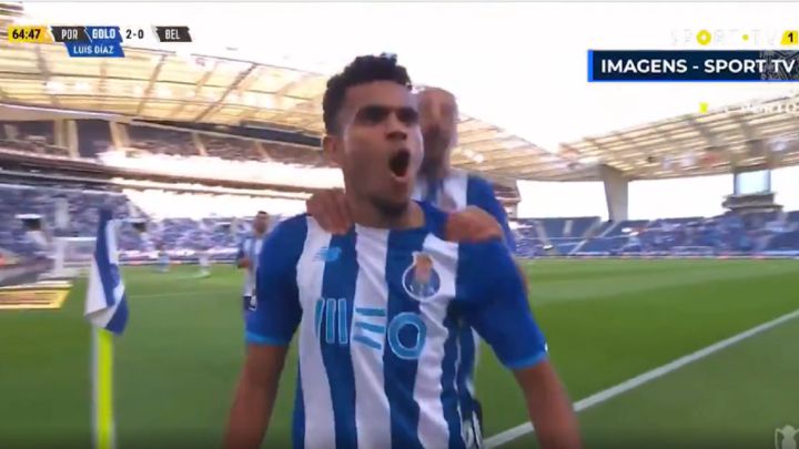 ¡Luis Díaz, imparable! Así fue su gol con Porto en inicio de Liga