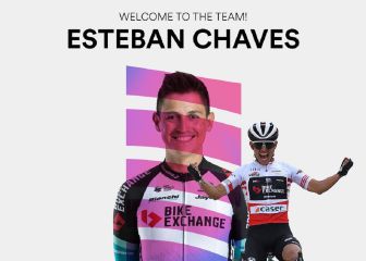 Esteban Chaves, nuevo ciclista del EF Education-Nippo