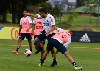 Colombia trabaja con 25 de los 26 convocados en Bogotá