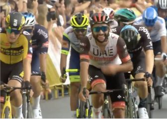 El potente sprint de Gaviria para ganar etapa en Polonia