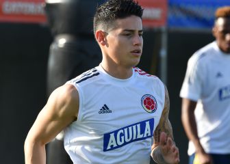 Rueda sobre James: 