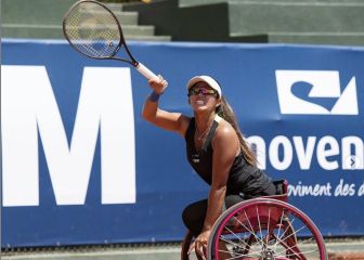 La historia de Angélica Bernal, la tenista paralímpica en Tokio